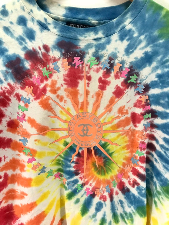 Rare !!! Vintage Needles Sport Tie Dye Ecstasy Bo… - image 5