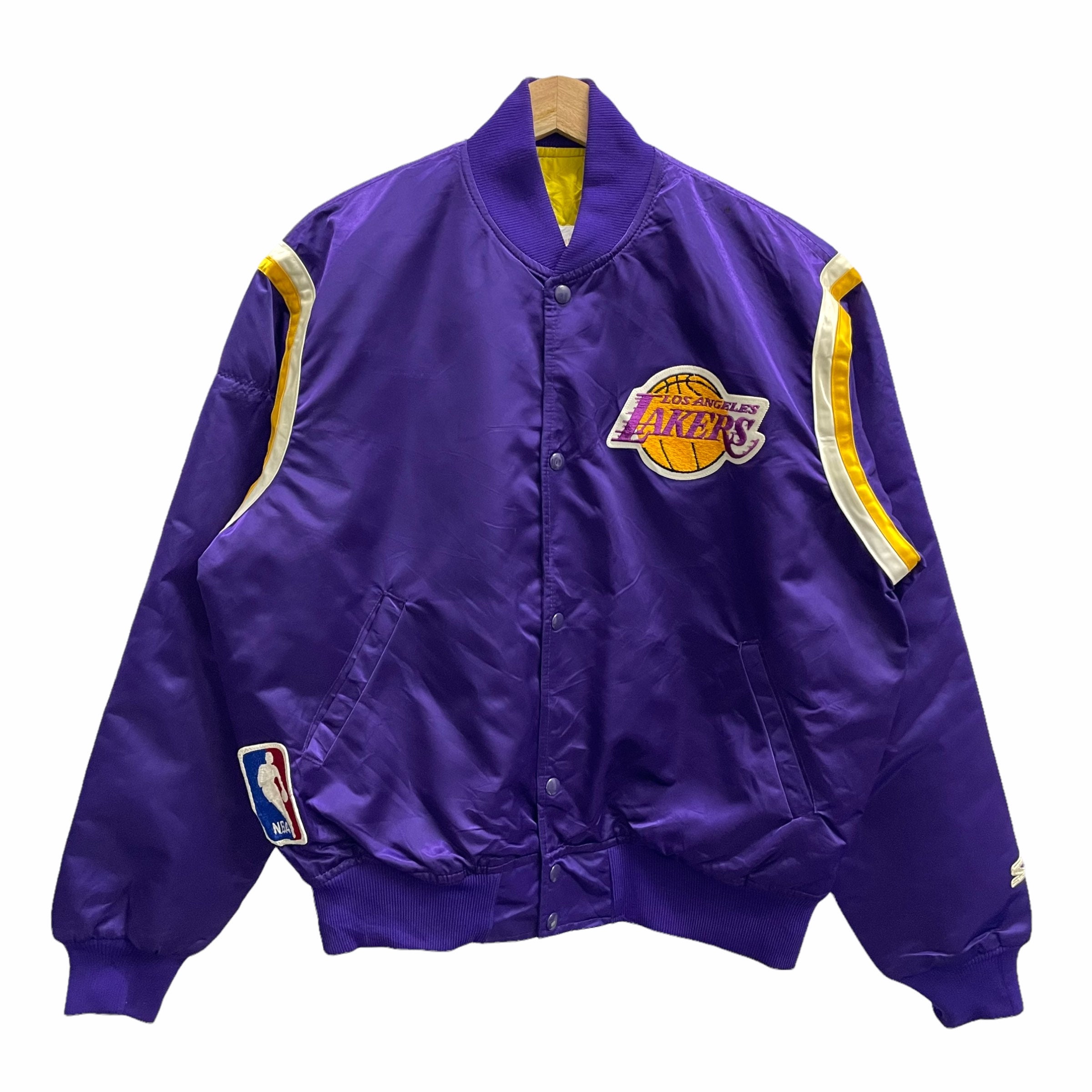 Maker of Jacket Clearance Sale Los Angeles Lakers NBA Varsity Size Men's XL