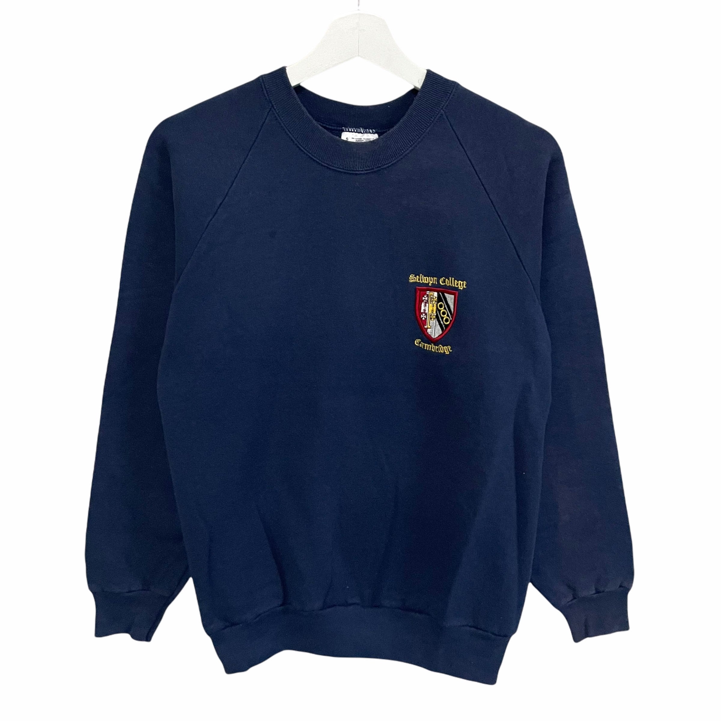 PICK Vintage University of Cambridge Crewneck Selwyn College Small