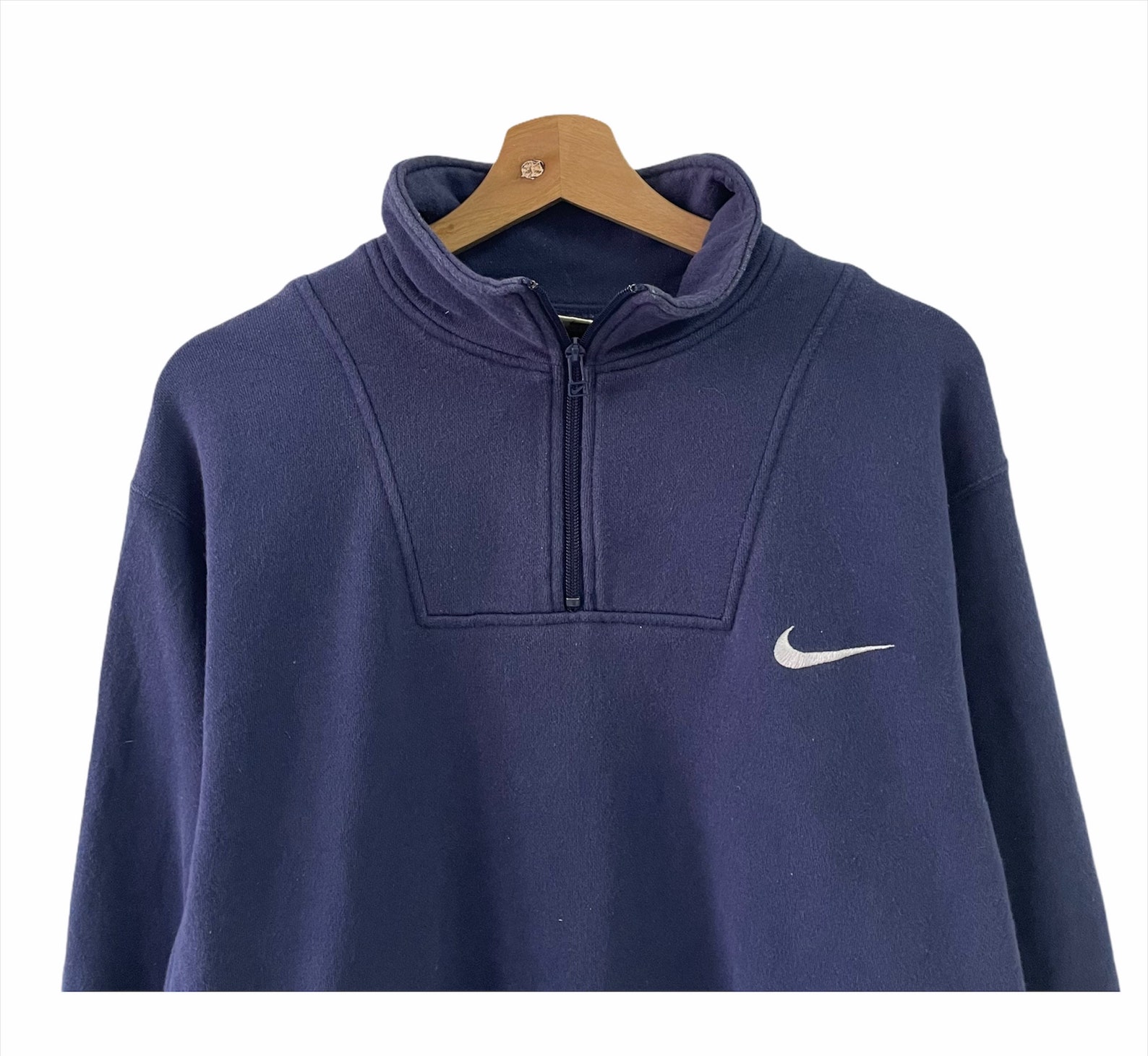 vintage nike half zip pullover jacket