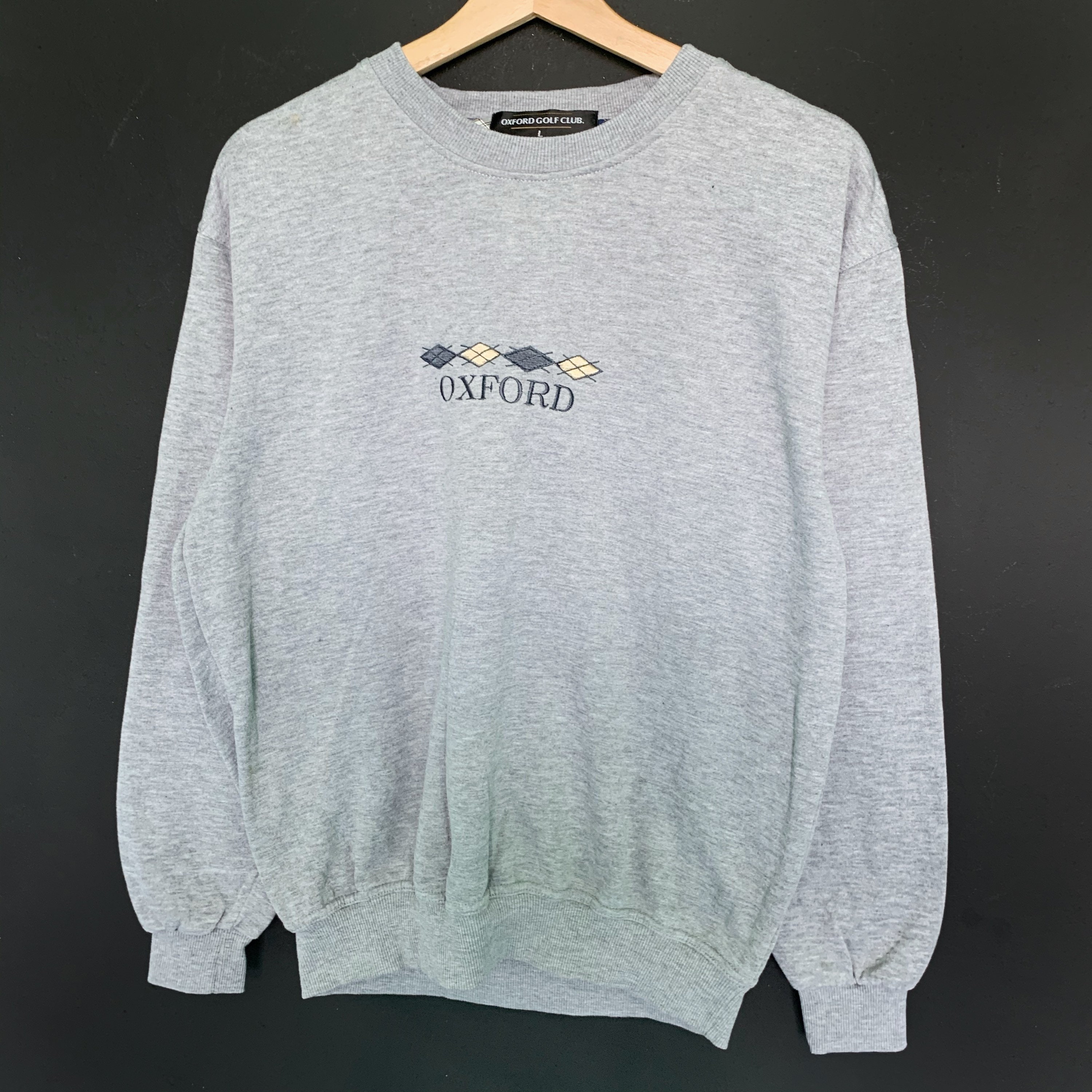 PICK Vintage University of Oxford Crewneck Sweater Small Etsy