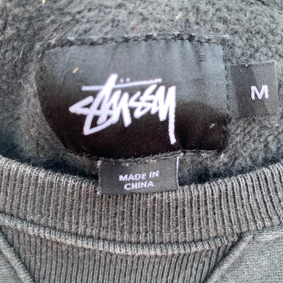 Stussy embroidered crewneck hot sale