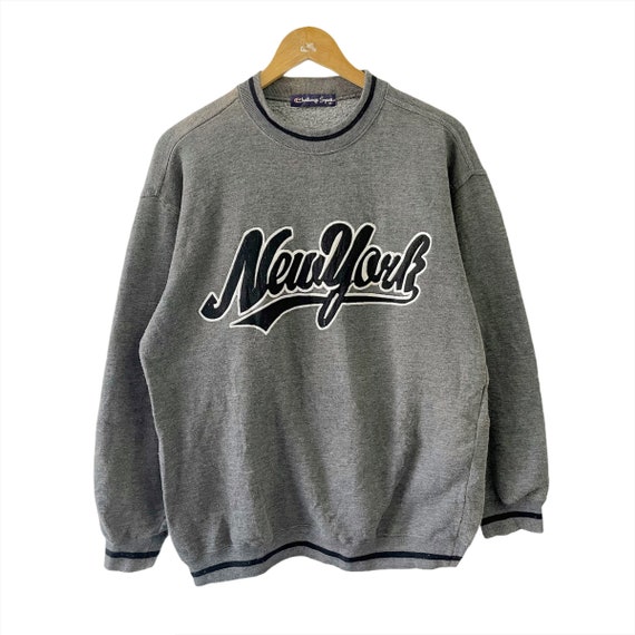 PICK Vintage 90s New York Crewneck Sweater Pullover New York - Etsy