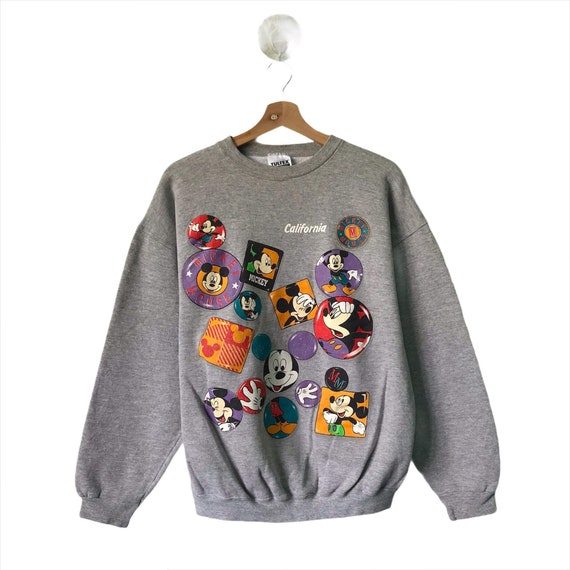 PICK!!! Vintage Walt Disney Mickey Mouse Crewneck… - image 1