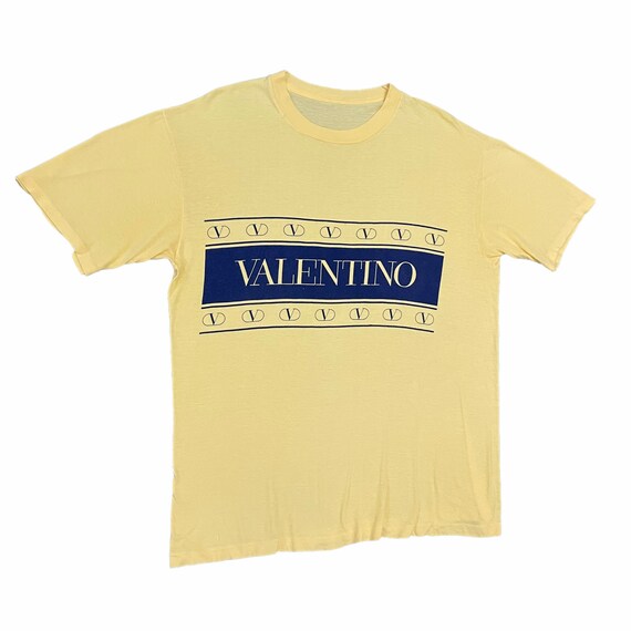 Pick !! Vintage Valentino Crewneck Big Logo Spell… - image 3