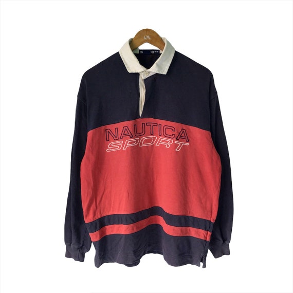 PICK!! Vintage Polo Nautica Shirt Pullover Nautic… - image 1