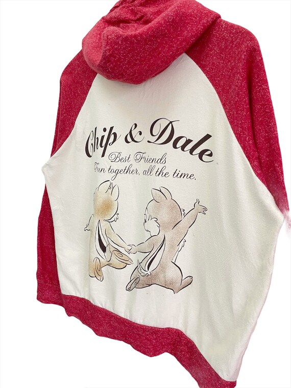 PICK!! Vintage Disney CHIP N DALE Hoodie Chip N D… - image 8