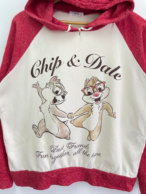 PICK!! Vintage Disney CHIP N DALE Hoodie Chip N D… - image 2