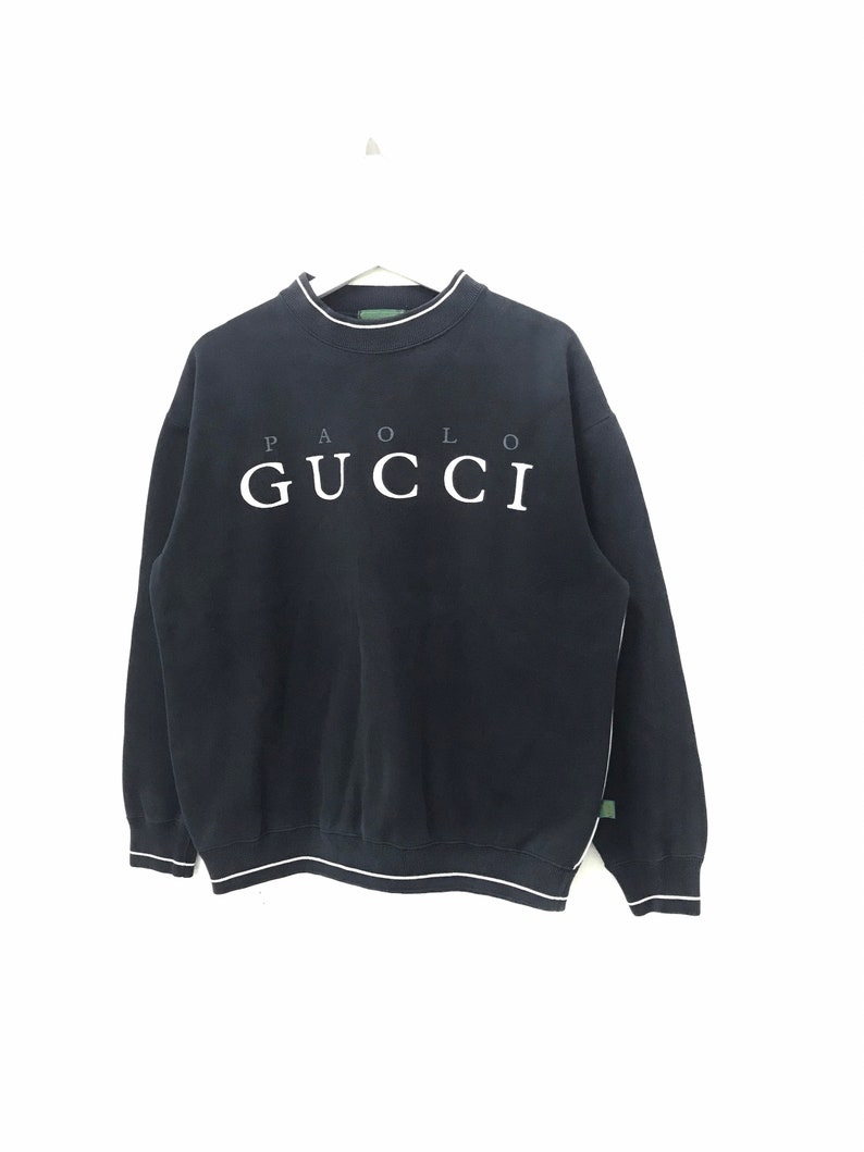 Pick Vintage Paolo Gucci Crewneck Gucci Spellout Gucci Big | Etsy