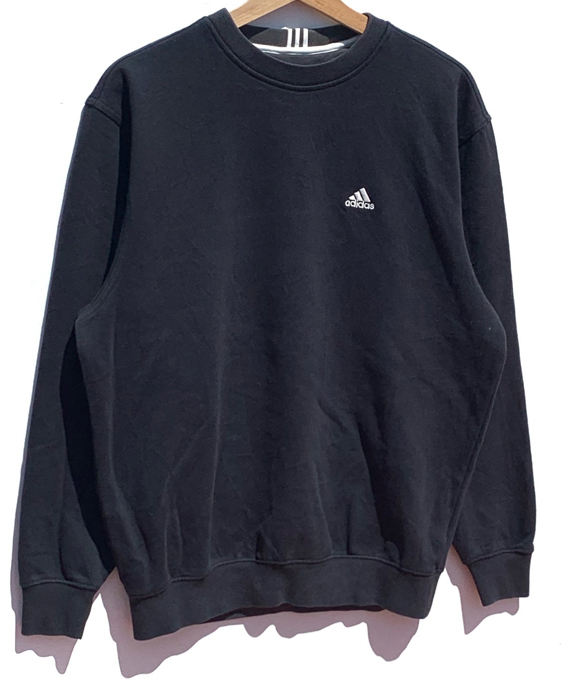 Elegir Adidas EQT Crewneck Adidas suéter pequeño logotipo Etsy