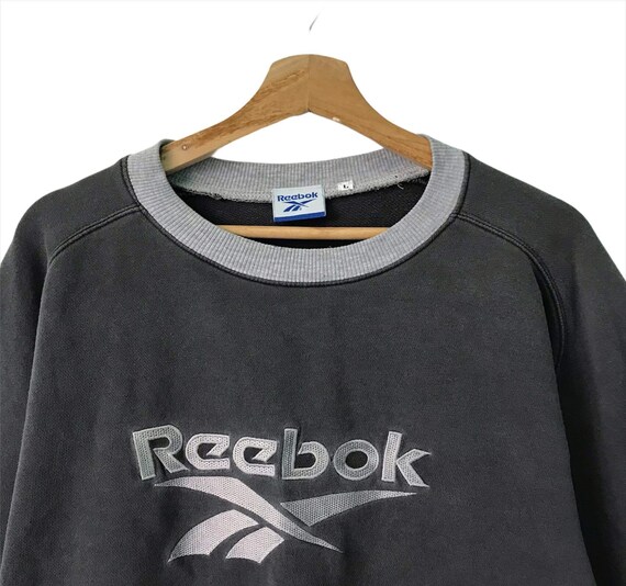 PICK!! Vintage Reebok Crewneck Reebok l Sweater R… - image 4