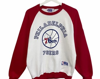 Pick Vintage NBA Philadelphia 76ers Sweatshirt 2 Tones - Etsy