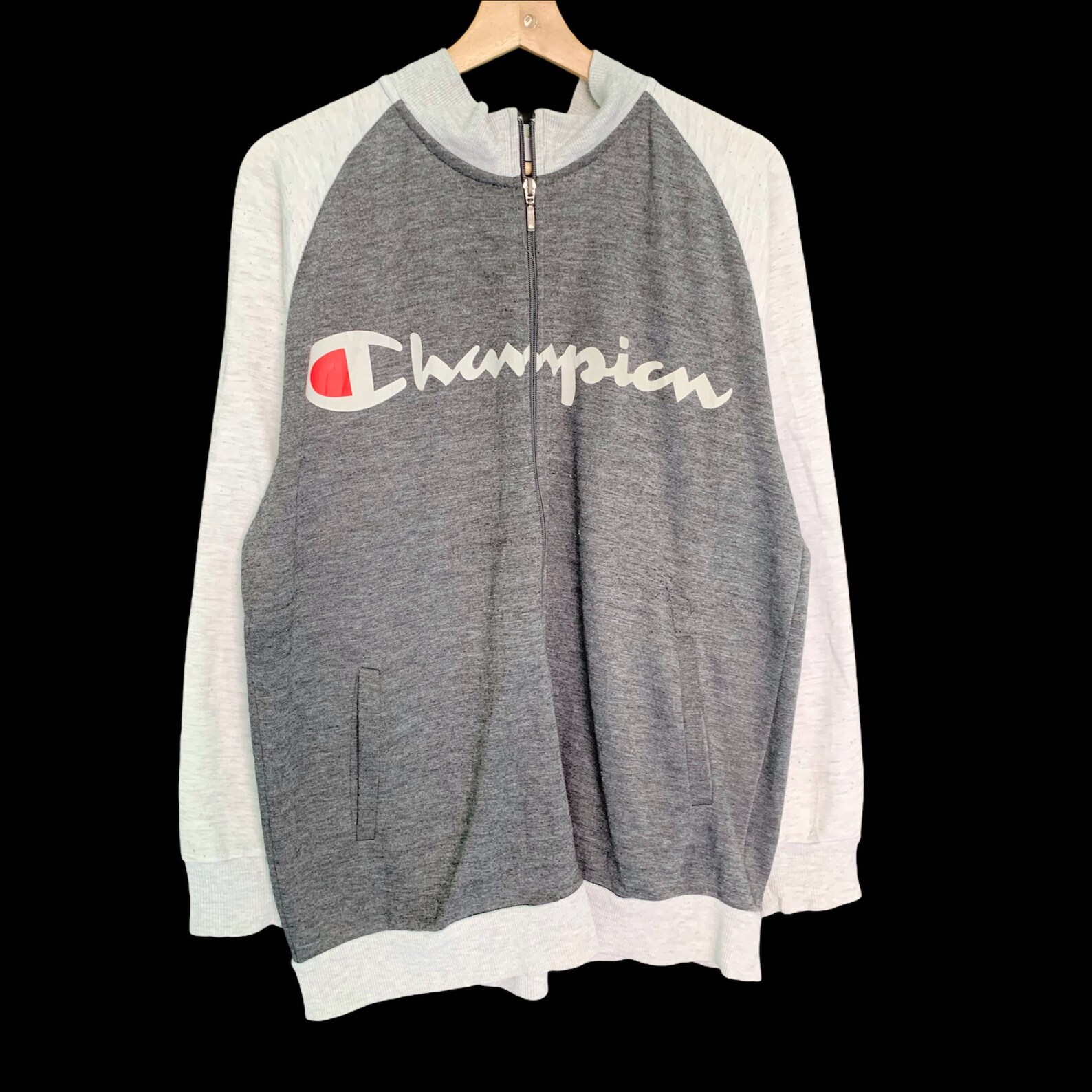 Pick Vintage Champion Sweater Big Logo Spellout Champion - Etsy