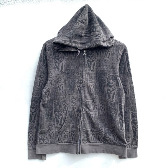 PICK!! Vintage Ivana Helsinki Zipper Tiger Fullpri