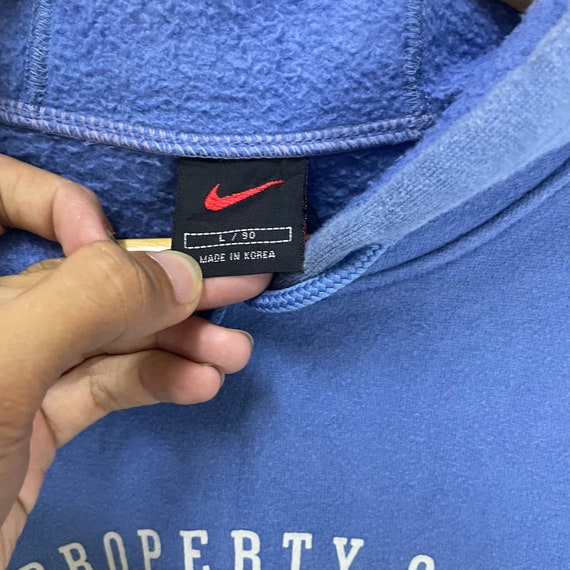 PICK!! Vintage 90s Nike Athletic Hoodie Nike Athl… - image 6