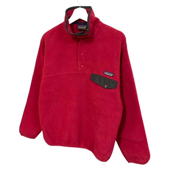 PICK!!! Vintage 90s Patagonia Fleece Sweater Pull… - image 2