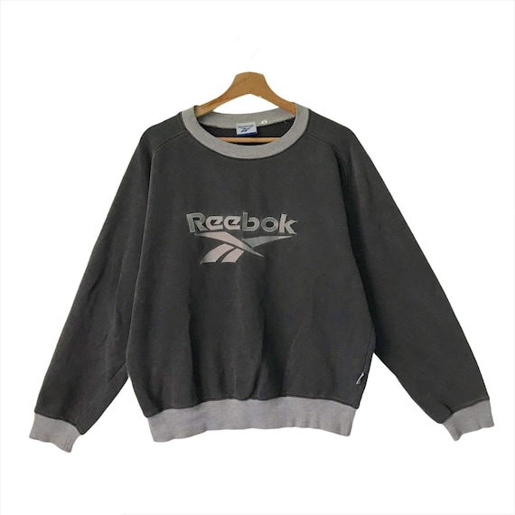 PICK!! Vintage Reebok Crewneck Reebok l Sweater R… - image 1