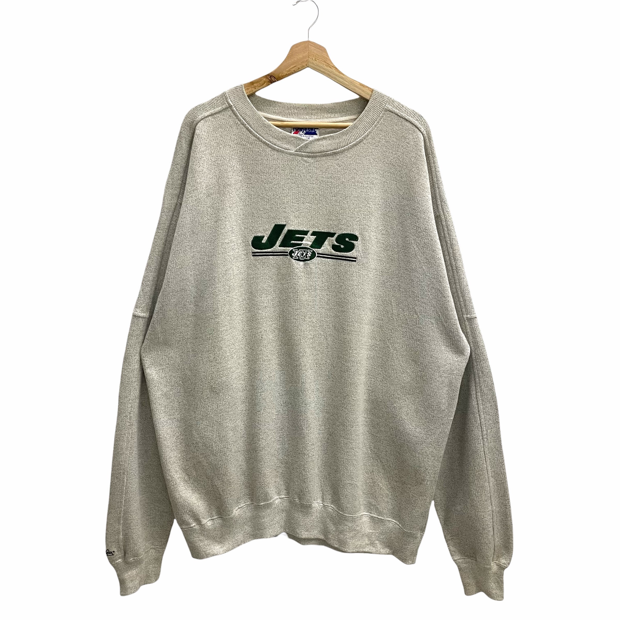 Pick vintage New York Jets Sweatshirt Pullover Jets Sweater -   UK
