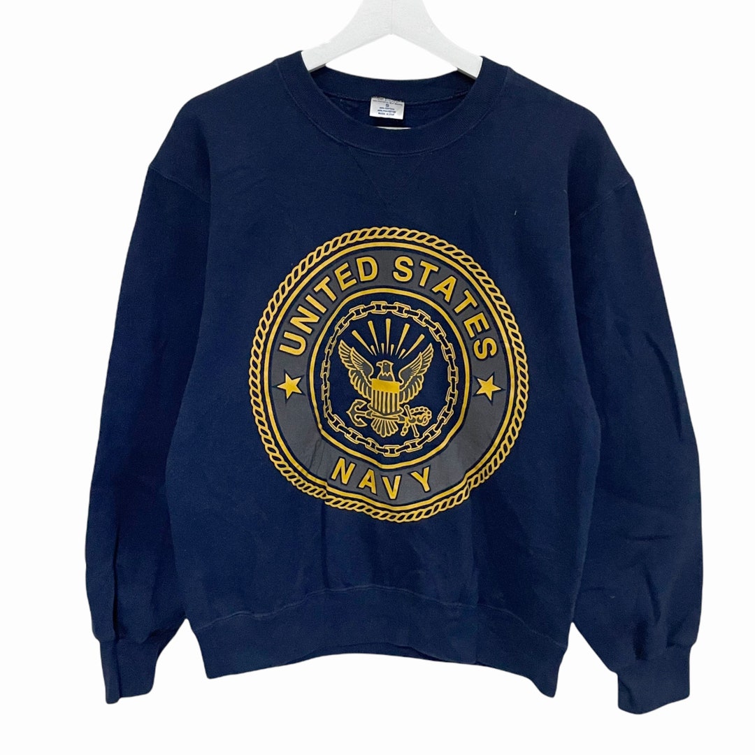 Pick Vintage Usa Navy Sweatshirt United State Navy Crewneck US Navy ...