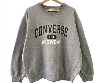 Converse Sweatshirt - Etsy