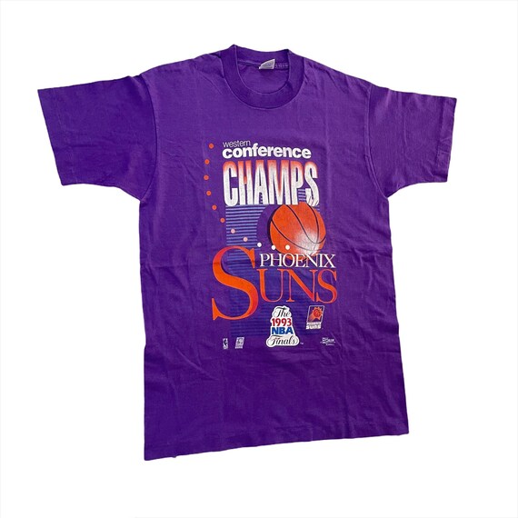 PICK!!Vintage 90s NBA Phoenix Suns Tshirt Made in… - image 3