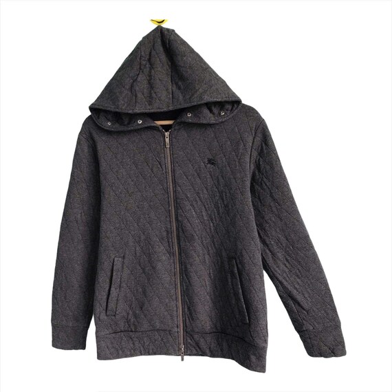 PICK !! Vintage Burberry Hoodie Tartan Burberry Bl