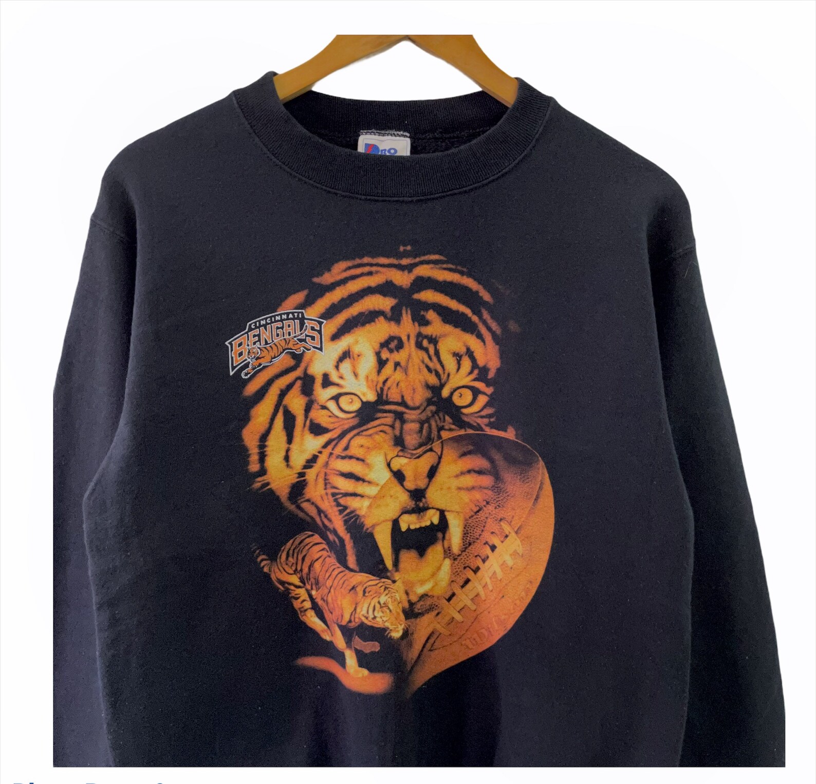 Pick Vintage Cincinnati Bengals Sweatshirt Pullover Bengal | Etsy