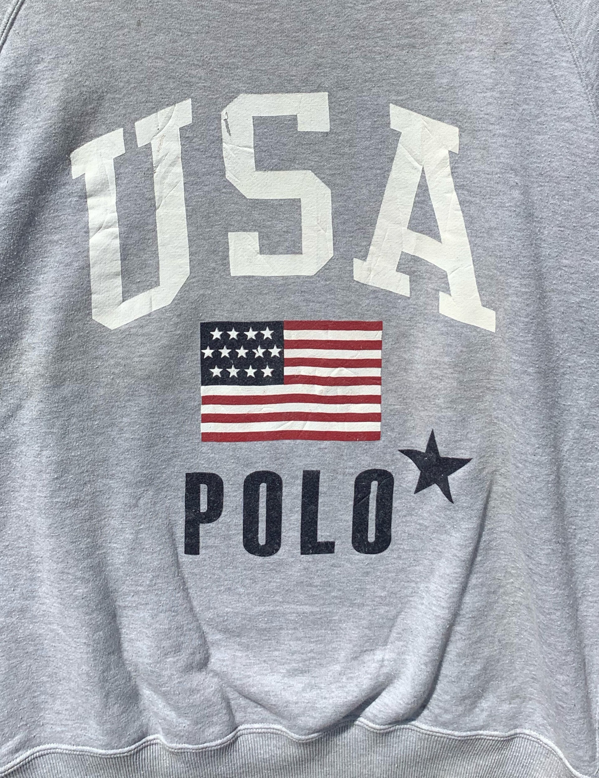 PICK Vintage Polo Ralph Lauren Crewneck Polo USA Sweater - Etsy