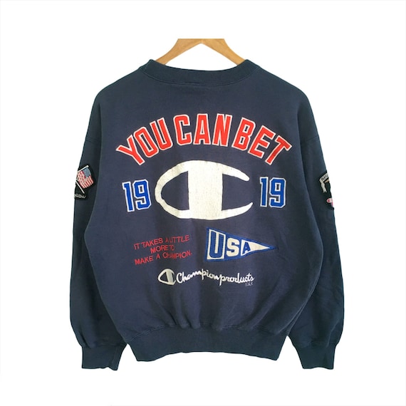 PICK!! Vintage 90s Champion Sweatshirt Champion Cr