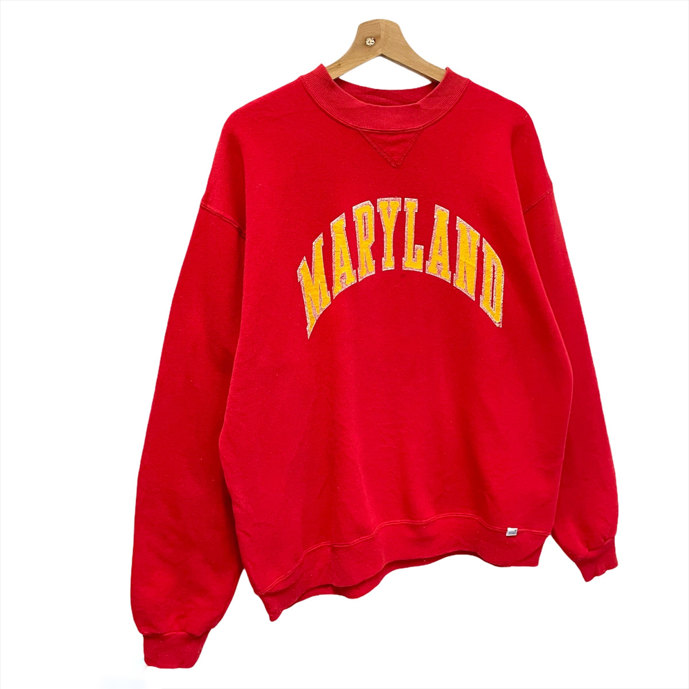 Pick Vintage 90s Russell Athletics Sweatshirt Maryland Russell ...