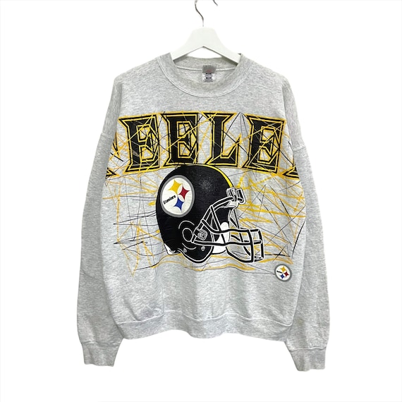 Pick !! Vintage 90s Pittsburgh Steelers Sweatshir… - image 2