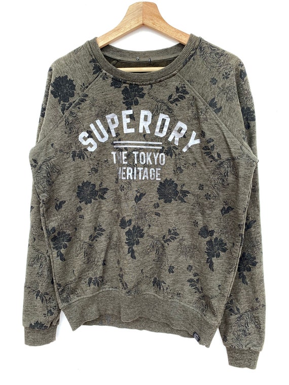 PICK Japan Superdry Sweater Crewneck Pullover Camouflage