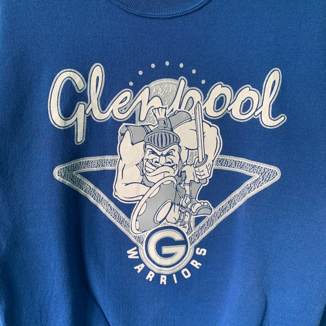 PICK Vintage 90s Glenpool Warriors Oklahoma Football Team Etsy