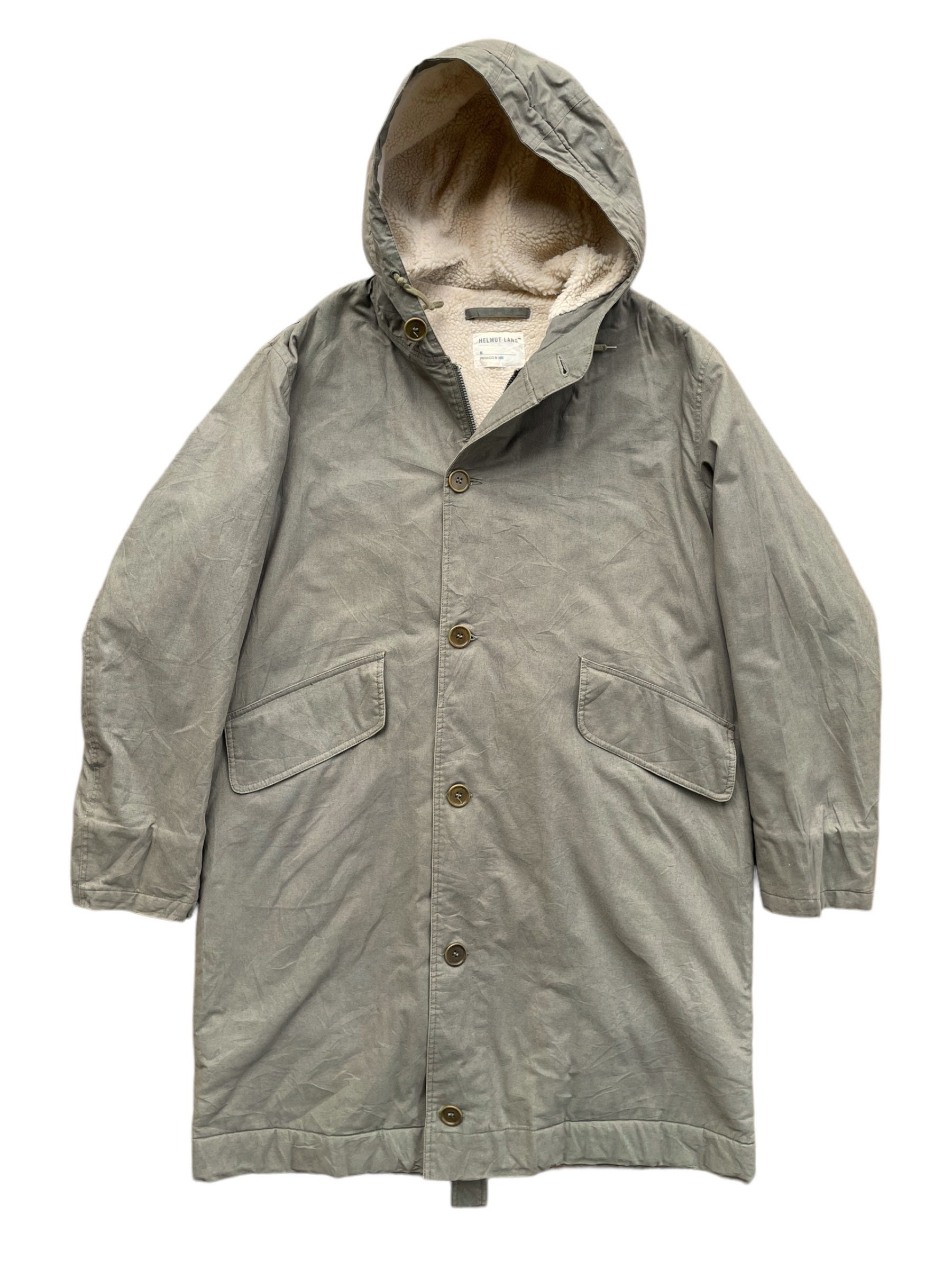 Helmut lang hooded parka store