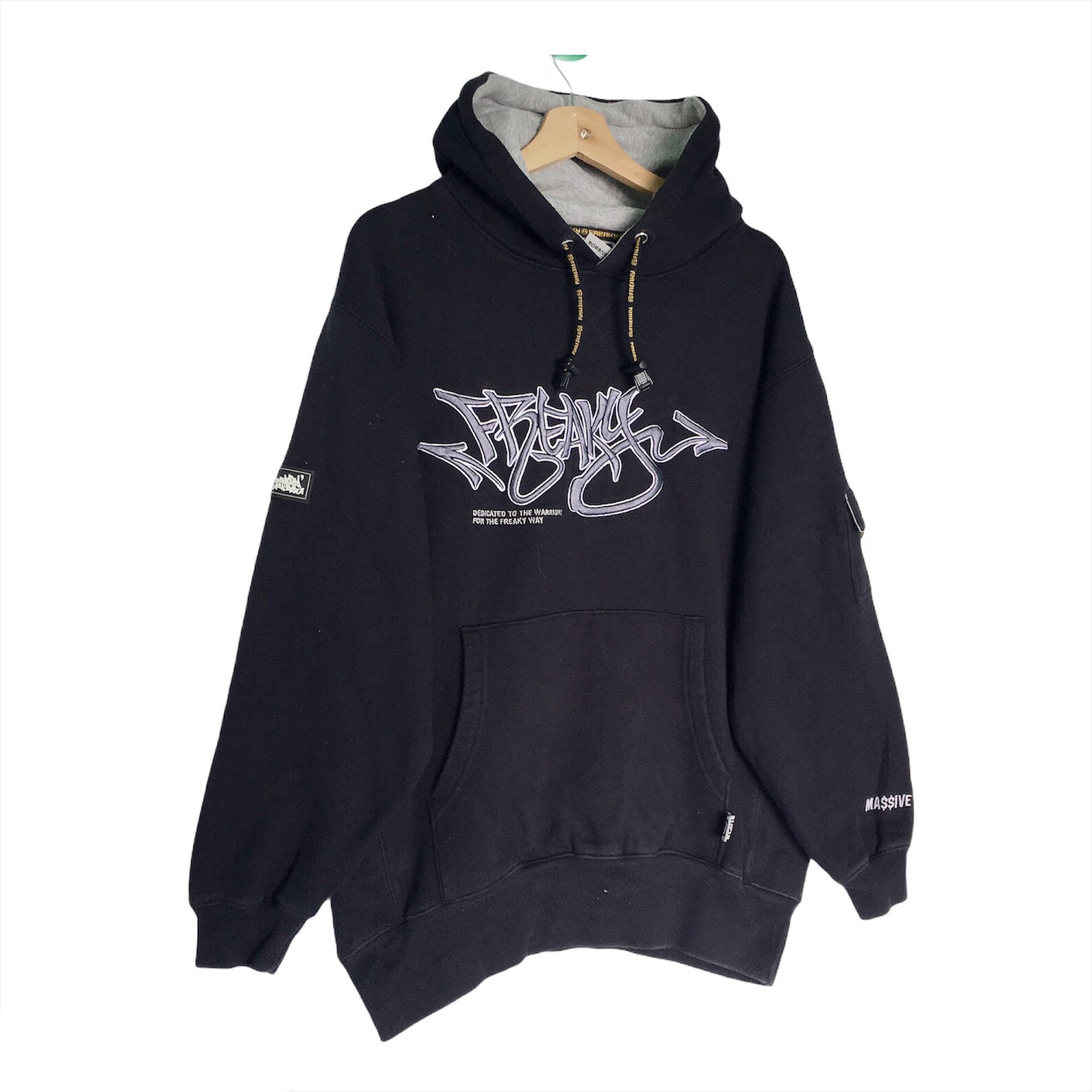 PICK Vintage Freaky Skateboarding Hoodie Freaky Pocket Etsy