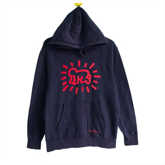 PICK !! Keith Haring Crewneck Jumper Keith Haring