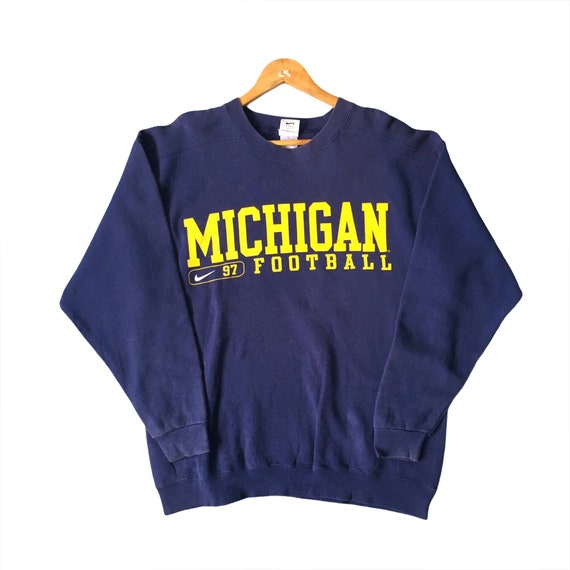 PICK Vintage 90s Nike Michigan Sweatshirt Crewneck Michigan - Etsy