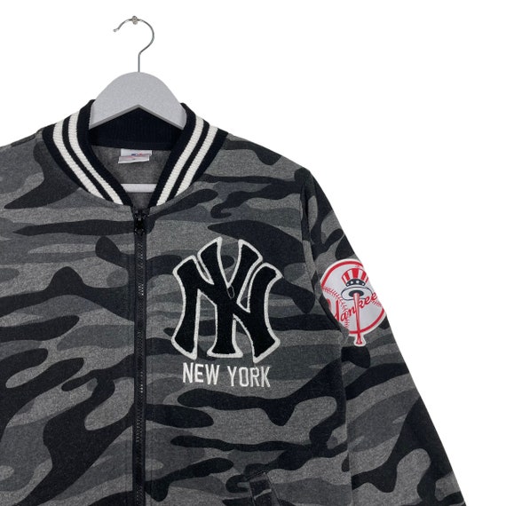 Pick!! Vintage Mlb New York Yankees Grey Camoufla… - image 4