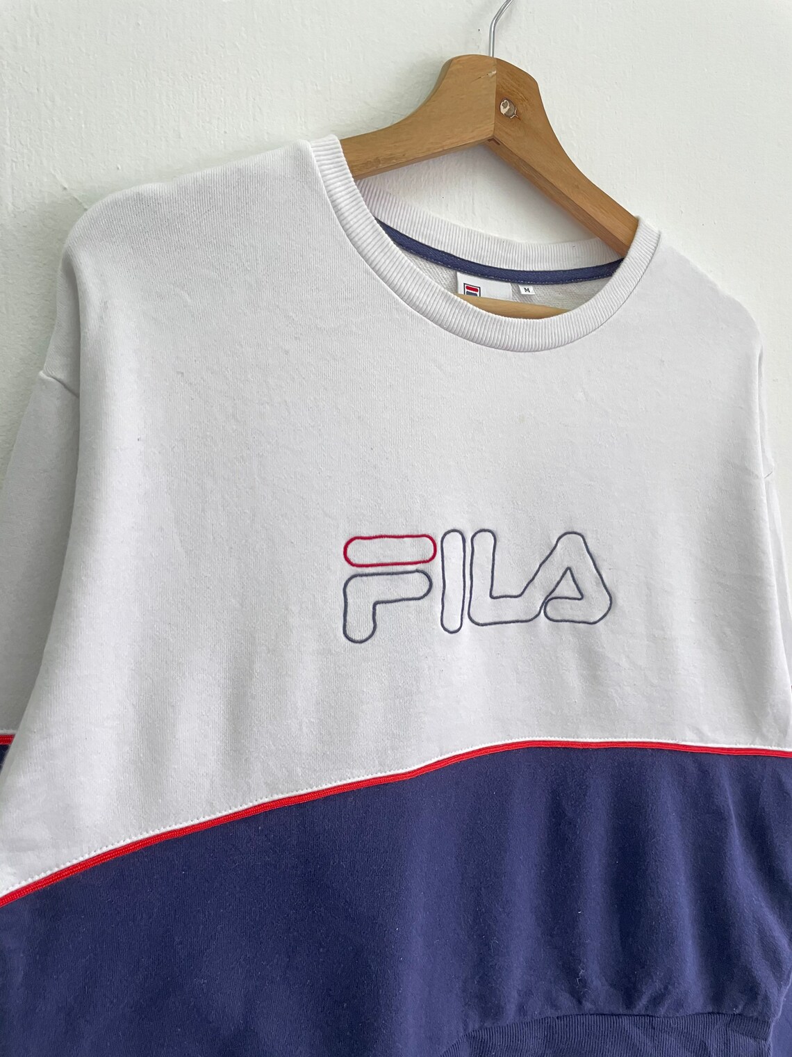 PICK Vintage Fila Crop Top Sweater Pullover Fila Crewneck - Etsy