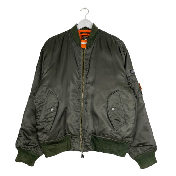 Pick Vintage Ma1 Flight Riot Bomber Jacket Street Fashion 90s Style Zipper  Jacket Size Large - Etsy Norway