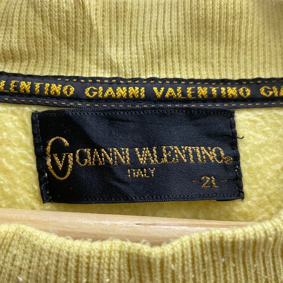 PICK!! Vintage Gianni Valentino Sweatshirt Gianni… - image 6