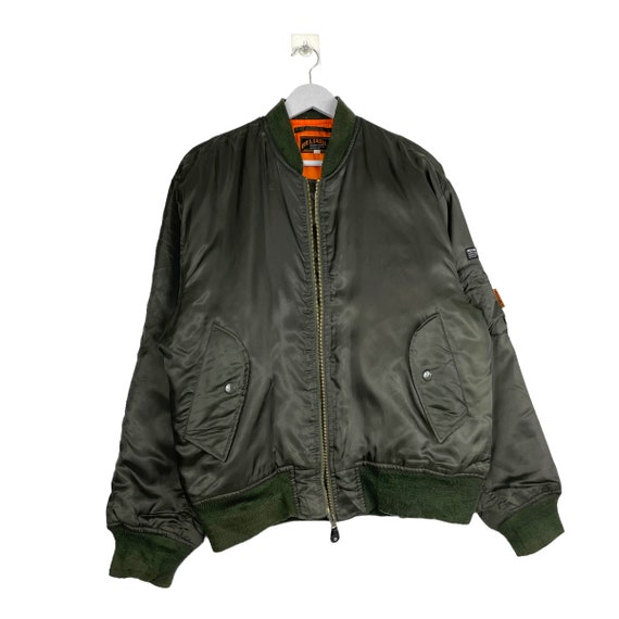 Pick !!! Vintage Ma1 Flight Riot Bomber Jacket St… - image 2