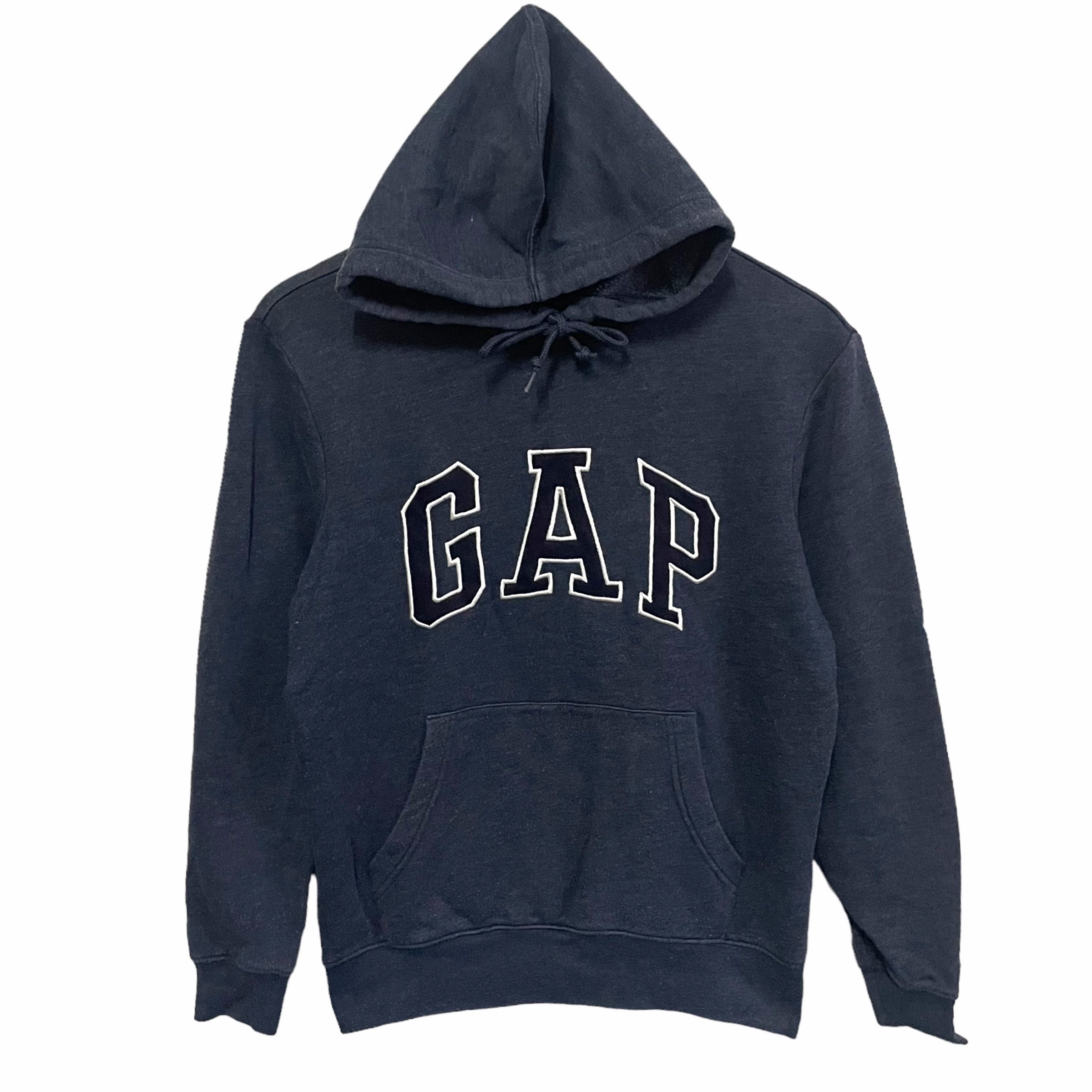 Navy blue gap hoodie hot sale