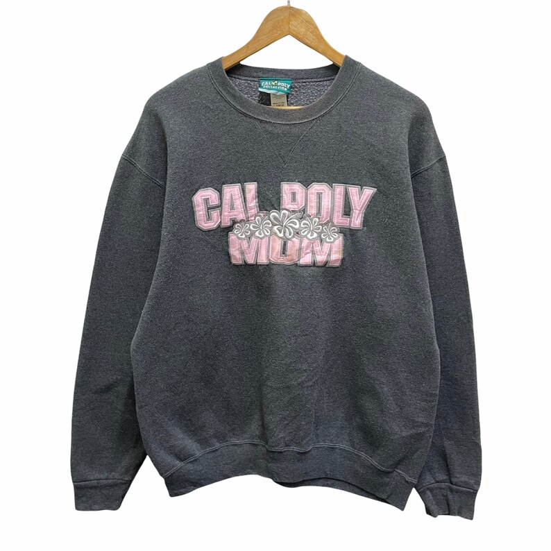 Pickvintage California Polytechnic Crewneck Cal Poly Mom Sweatshirt ...