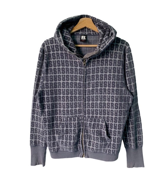 Pick!! Vintage 90s Russell Athletics Fleece Monogr