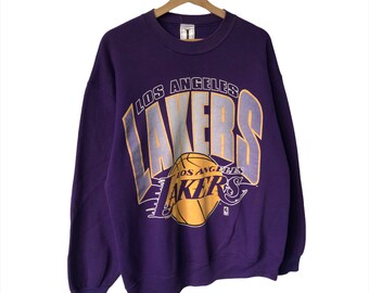 90's Los Angeles Lakers NBA Hoodie Sweat-Shirt / 3345 – FISHTALE VINTAGE