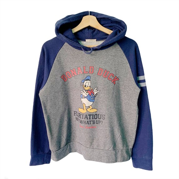 PICK!! Vintage Disney Donald Duck Cartoon Hoodie D