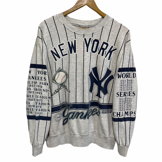 MLB Retro Full Print Monogram Series NY New York Yankees Shoulder
