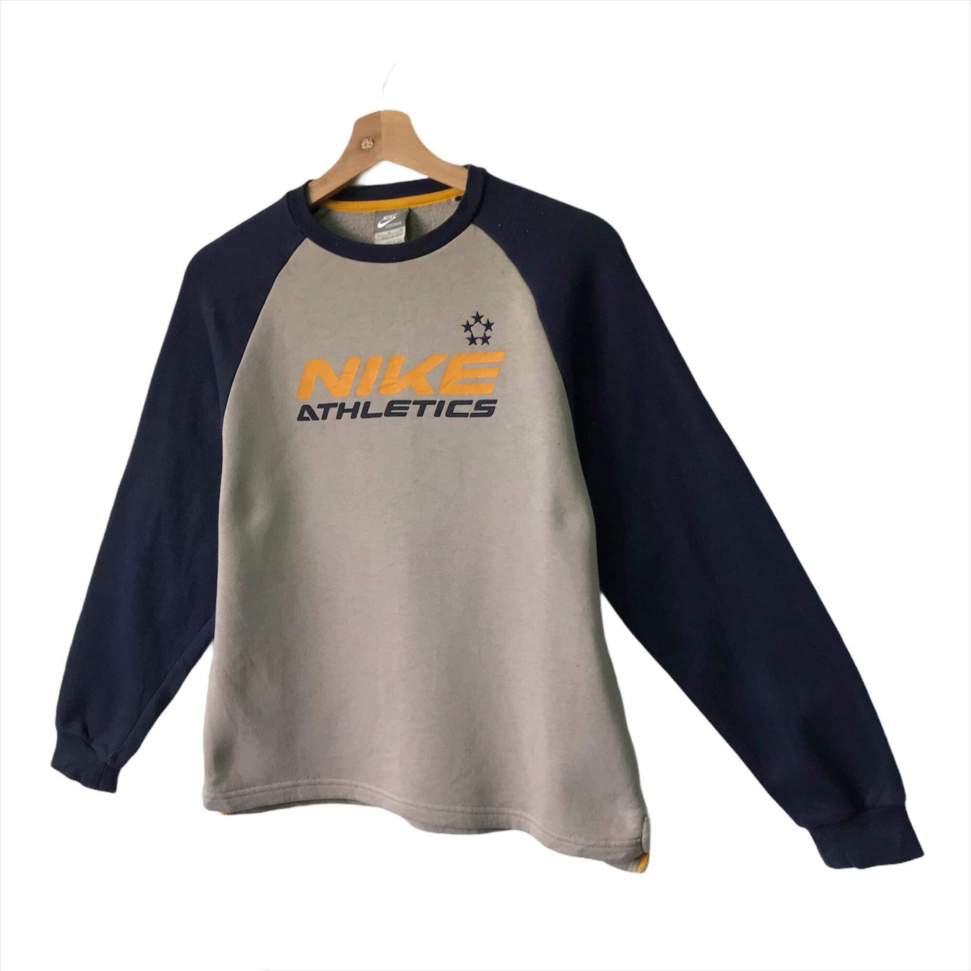 Elegir Nike Athletic Crewneck Swoosh Jumper Nike Sweater | Etsy