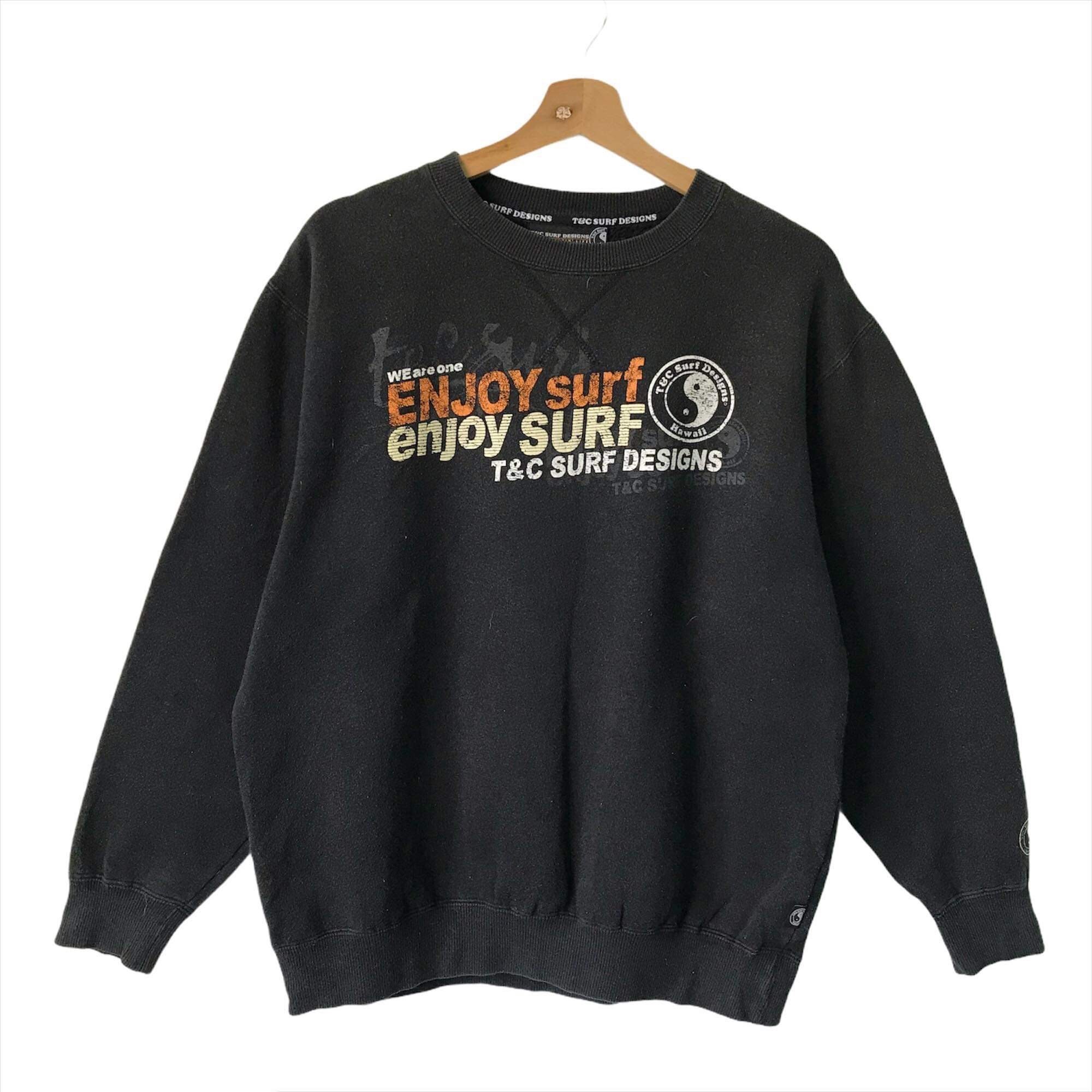 PICK Vintage Town Country Surf Crewneck Hawaii Surf Sweater - Etsy